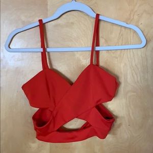 Cut out crop top